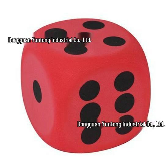 EVA Colorful Six-Sided DIY Foam Dice with Rounded Corners