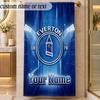 Beach TowelEverton FC Custom Name Text Personalized Soft Towel for Beach Pool Indoor Home Decor Gift