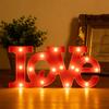 Cheerin Valentines Day Decoration - Love Marquee Love Letters - Light Up Sign  Lighted Letters For Wedding & Home