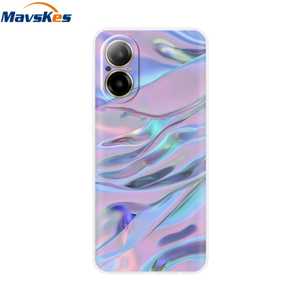 Für Realme C67 4G Hülle RealmeC67 C 67 4G RMX3890 Niedliche Weiche Klare Silikon Handyhüllen Für Realme C67 4G Schutzhülle Capa
