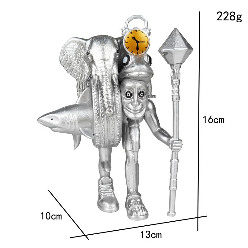 

Тунг Тунг Тунг Сахур Тралалеро Тралала Італійський Маразм Видання Монстрів Аніме Екшн-фігурка Мультяшна Прикраса Іграшка Подарунок