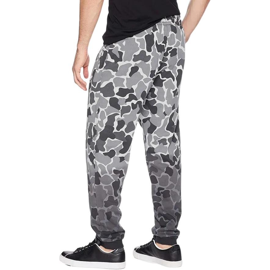 Adidas Originals Camo Fleece Warm Spliced Sports Pants Men Bottoms Black DH4808
