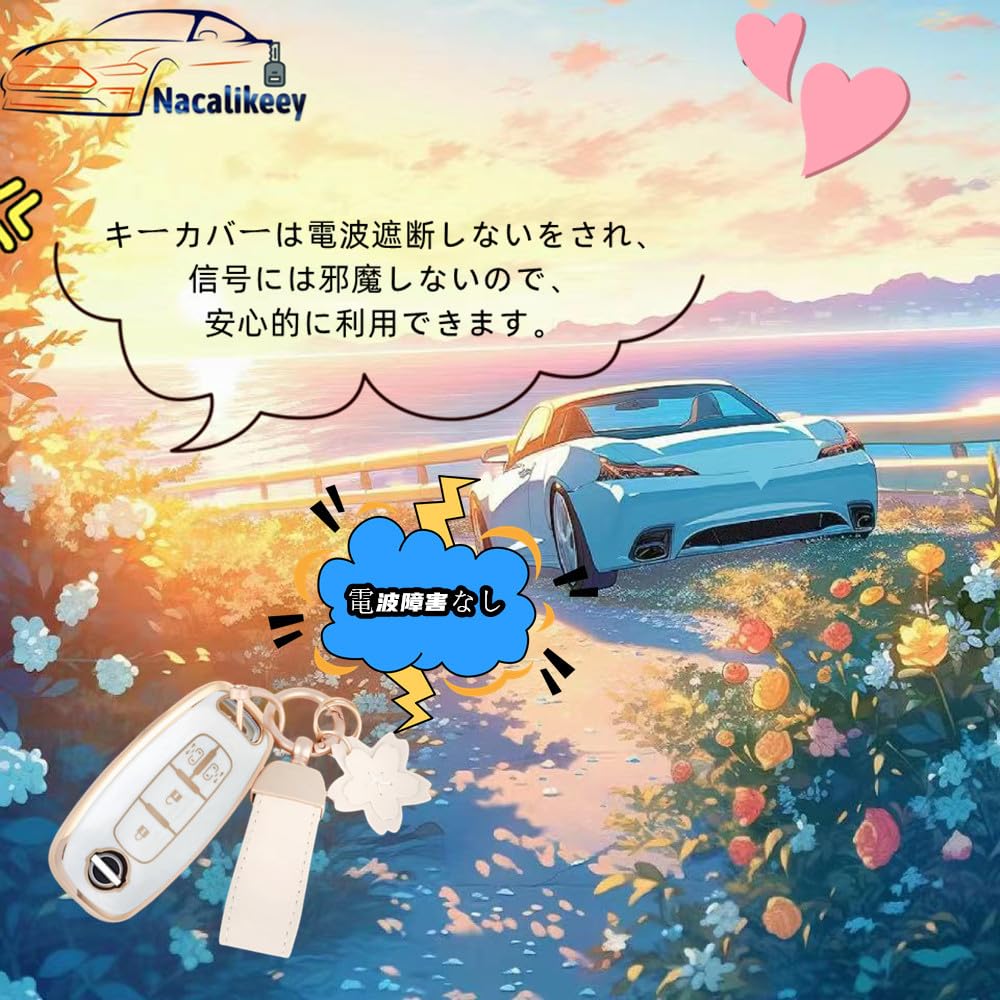 [Nacalikeey] NBOX Key Case Sakura Key Case Custom N-VAN JF1 JF2 JF3 JF4 Sakura
