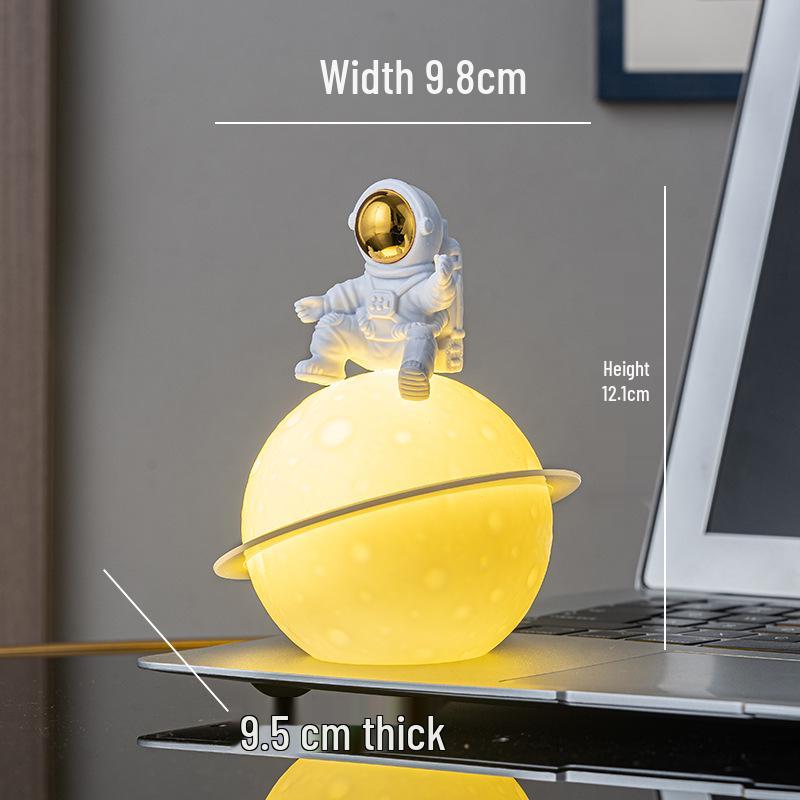 Astronauten-Figur-Ornament für Wohnzimmer oder Kinderzimmer - Weihnachtsgeschenk-Deko Weltraumfahrer