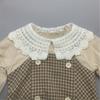 Japanische Kinder Mädchen Falscher Kragen Schal Schal Gehäkeltes Blumenmuster Vintage Schulterwärmer Dekorative Halbes Hemd Capelet