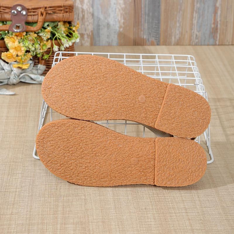 36-43 Velké velikosti Dámské boty Letní Nové Retro Ležérní Stovky Sandály Dámské Pohodlné Prodyšné Měkké Podpatku Římské Sandály