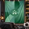 Wandbehang Tapisserie Hibernian FC Drucktuch für Wohnzimmer Schlafzimmer Heimdekoration