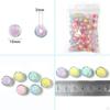 100 Pieces Colorful Acrylic Beads with Hole for DIY Craft, Necklace, Jewelry Making, Bracelets,