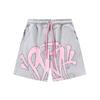 Mens Streetwear Cotton Short Sleeve Tee Shorts Set Casual Outfit Youth Fashion Tracksuit