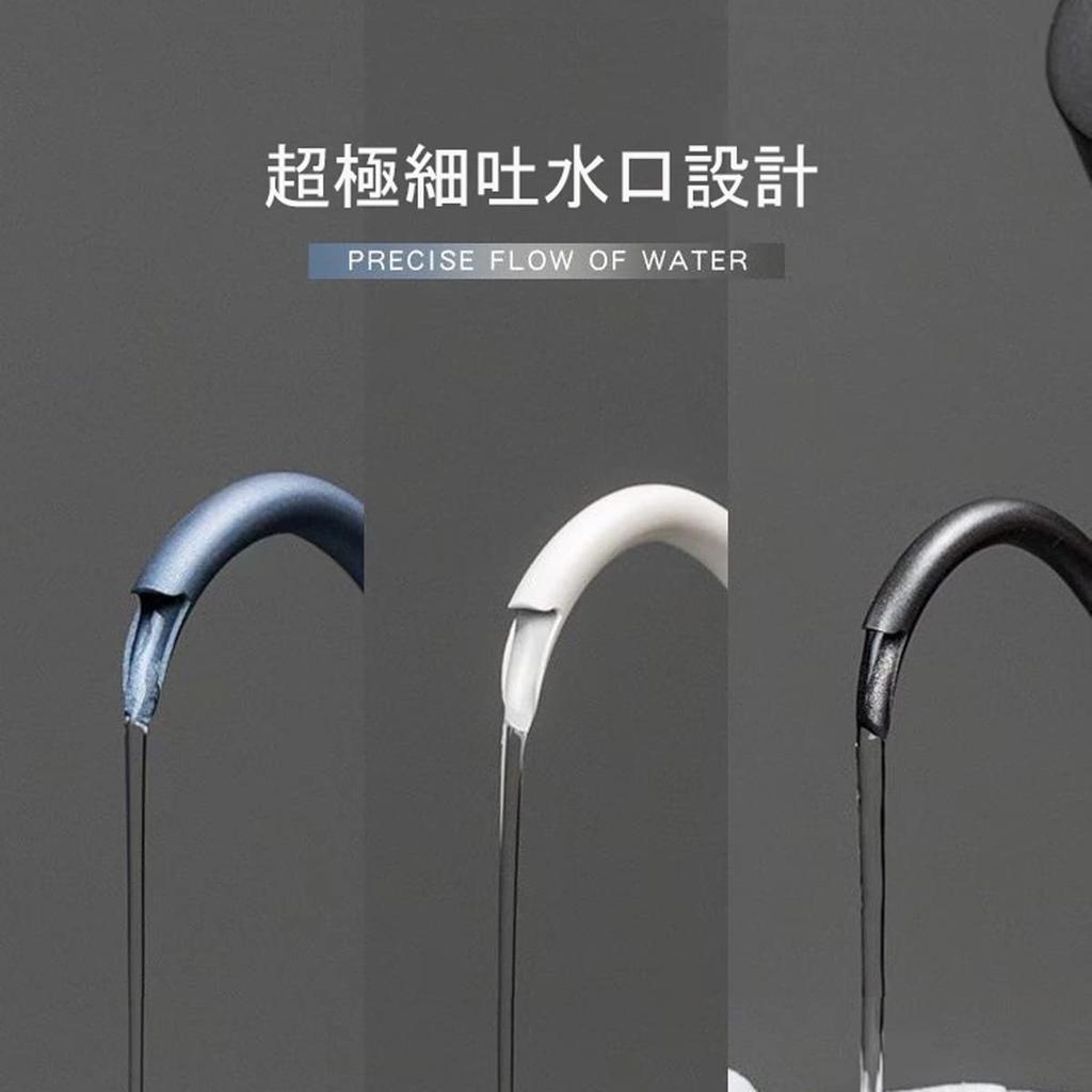 SOVIFKI Coffee for Walnut Narrow Stainless with and Dark Blue Ideal for Camping Pot, Small, 580ml, 1-2 People, Handle, Spout, Steel, Graduations,