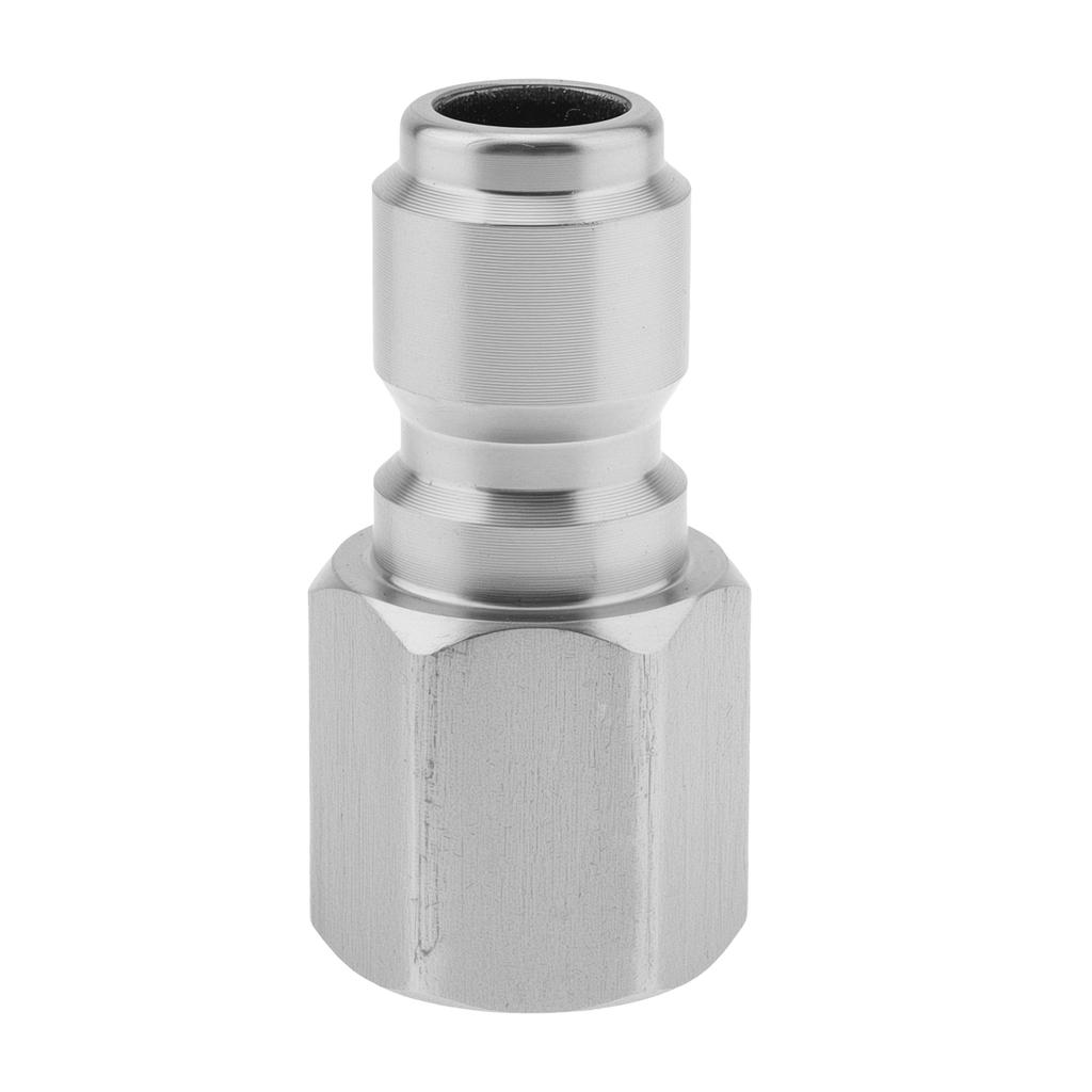 4 Pcs 3/8 Inch NPT Pressure Washer Adapter Set for Hose Ball Valve Wand with Tape Female Male Thread Fitting