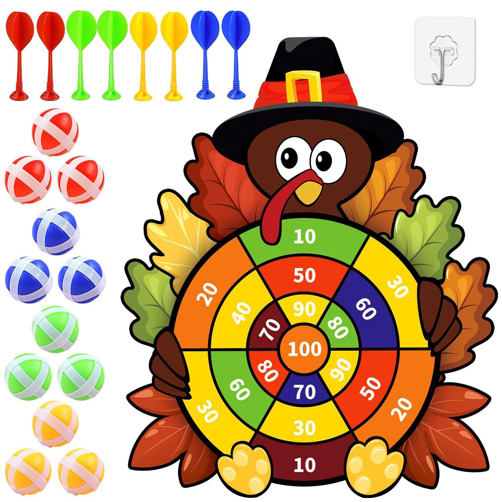 

Family Thanksgiving Game Group Party, Turkey Hunting Game, Multiplayer Interactive Game Props One Size белый