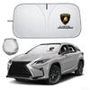 Headrest Car Front Windshield Sun Visor Foldable Sun Shade Cover For Lamborghini LP570 LP610 Urus LP700 LP770 Gallardo Aventador  zz44