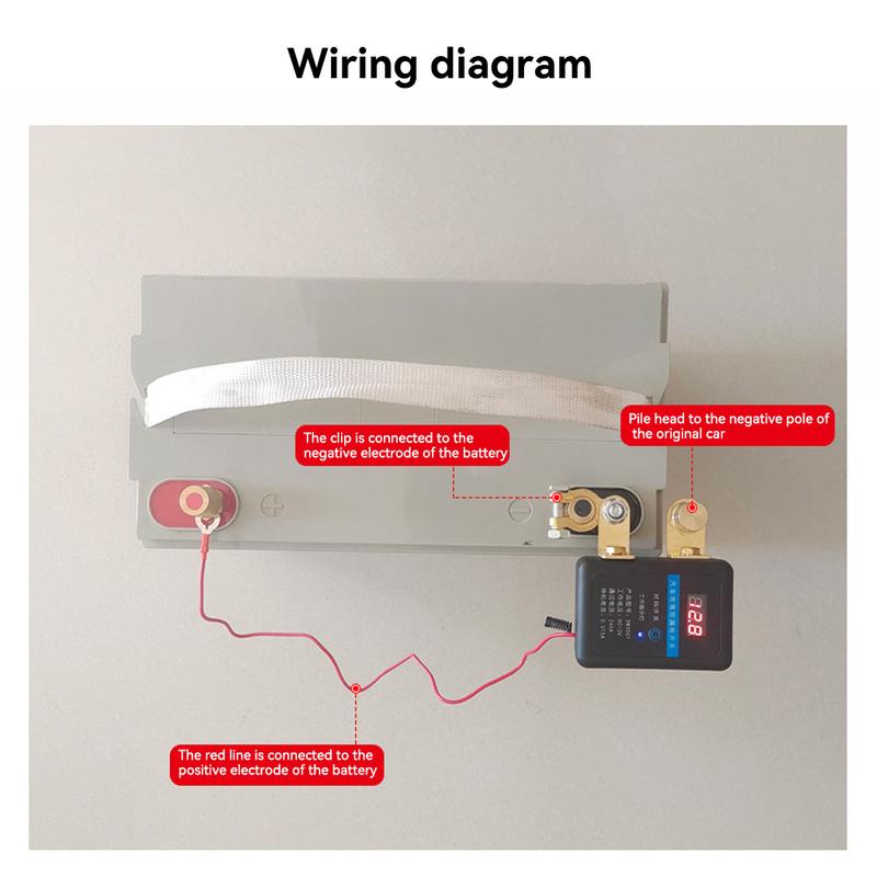 Remote Battery Cut Off Switch DC 12V 260A Automatic Power Shut Off Switch Disconnect Switch for Car SUV for Car Truck SUV