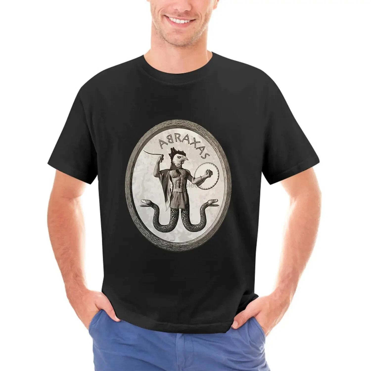 Abraxas Esoteric Gnostic symbol occult pagan ritual magick T-Shirt XS