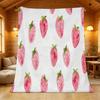 Flannel Fleece Blanket: High-Density Plush, Soft & Skin-Friendly, Fresh Cute Style, Warm Home Throw for Christmas & Halloween