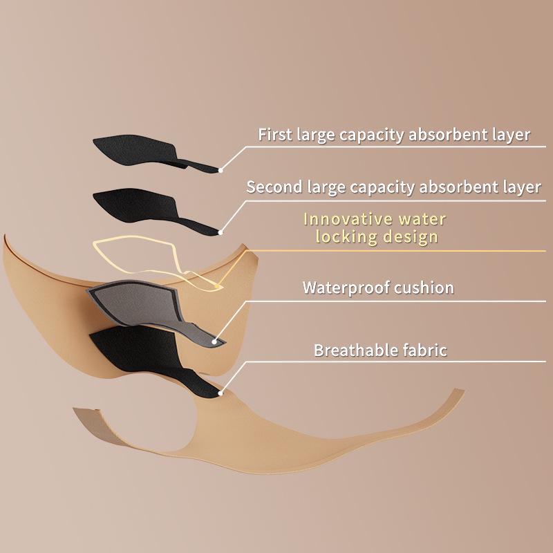 Breathable Leak-Proof Period Underwear - Ice Silk, Four-Layer, Seamless Design