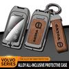 Zinc Alloy Car Remote Key Cover Case Holder Key Bag Shell For Volvo S60 S80 V60 XC60 XC70 S60L S80L V40 XC90 Auto Accessories