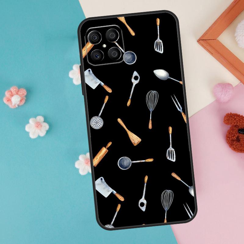 Baking Cook Chef Case For Honor 200 Pro 50 70 90 X9a X8a X8 X9 X8b X9c X9b Honor Magic 7 5 6 Lite Pro Cover