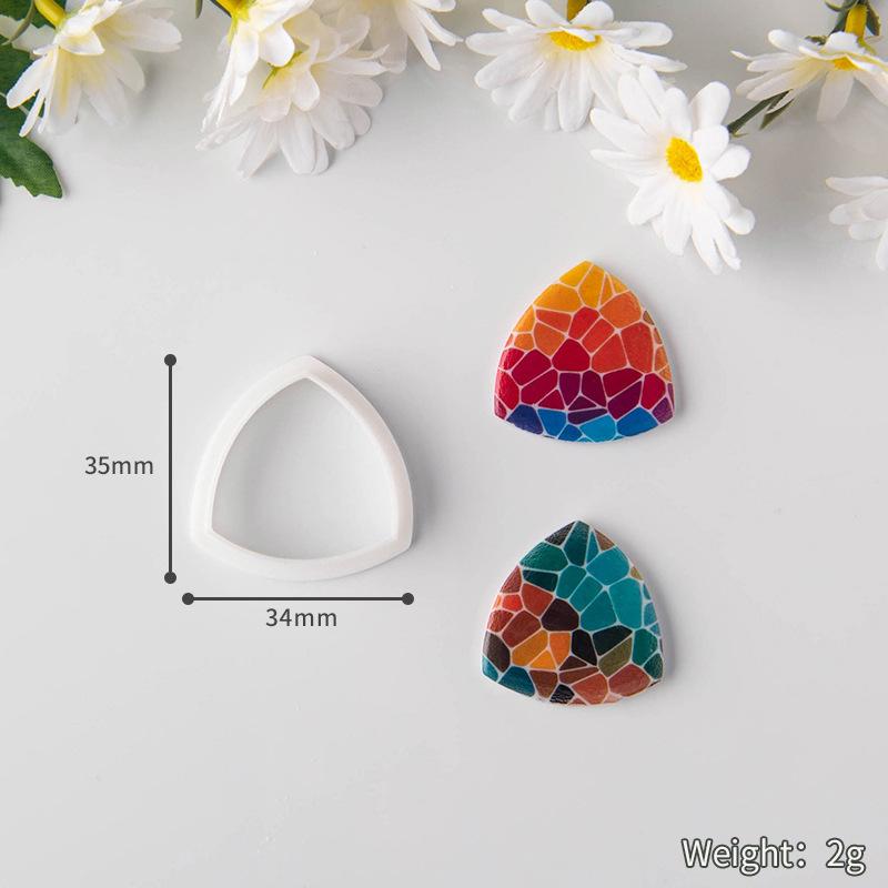 

Gothic Hollow Window Grilles Soft Pottery Clay Cutting Die Polymer Clay Pendant Accessories Diy Hand Tools