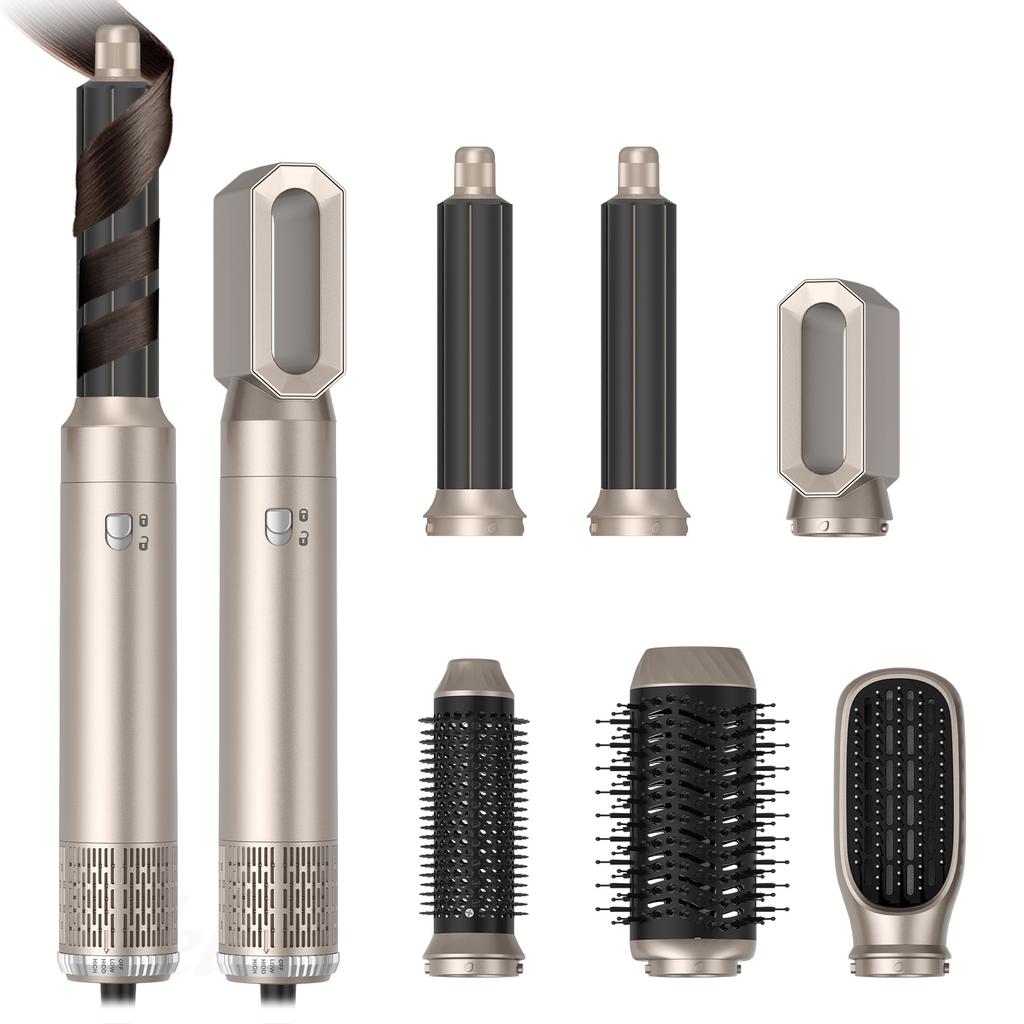 Six in One Noise Reduction Styling Hair Dryer with Multi in One Blowing Comb