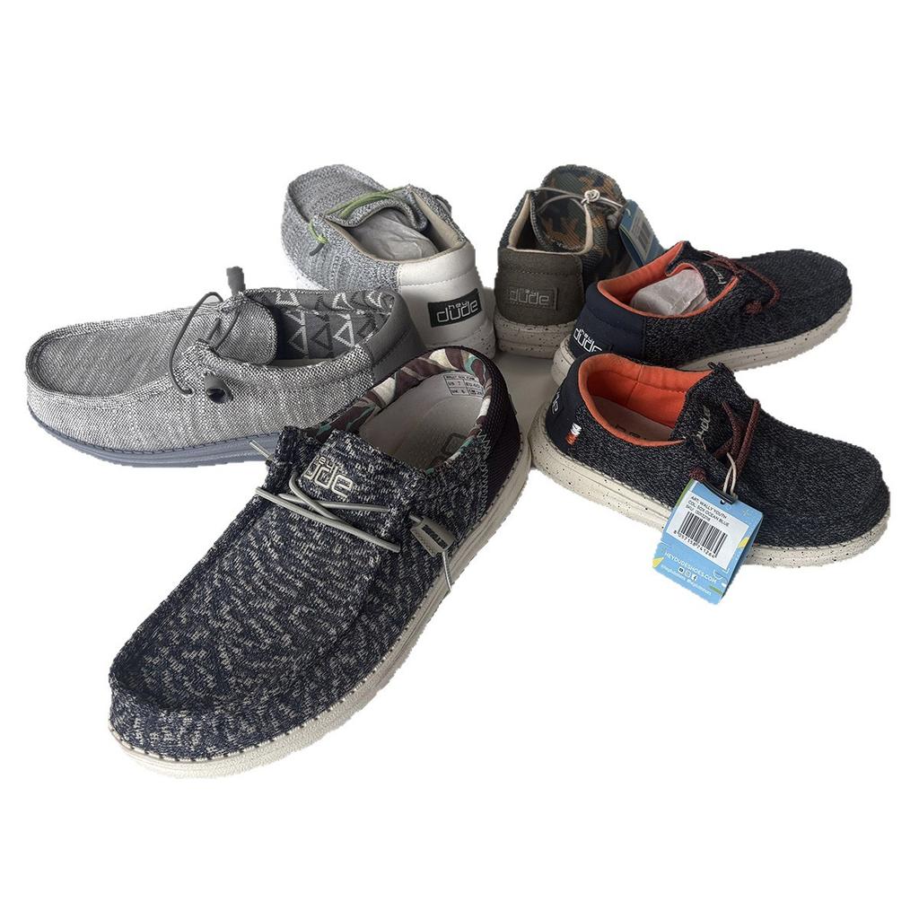 Casual shoes fly-woven mesh shoes lazy overshoes soft sole flats