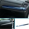 For Honda CR-V CRV 2017-2022 Blue 2X Console Center Dashboard Stripe Cover Trim