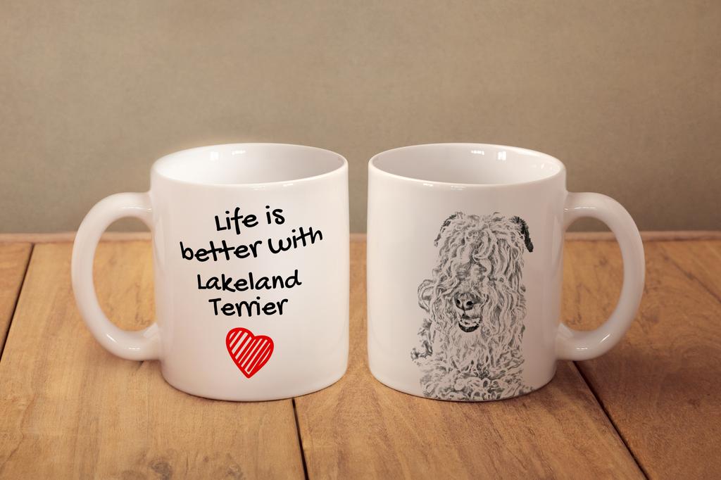 Lakeland Terrier - cup with a dog, cup with a photo, personalized gift from the Art-Dog brand