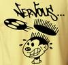 NERVOUS Records T-Shirt New York Rap Hip Hop House Music Label Tee
