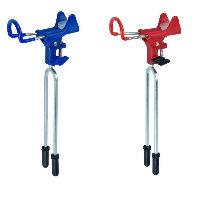 

Универсальный держатель для удочек двойного назначения и стойка для удилищ для втыкания в землю Blue Basic