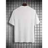 Short-sleeved T-shirt American Fashion Trendy Printed Bottoming Shirt for Men and Teenagers Spring and Summer Round Neck Casual Versatile Top