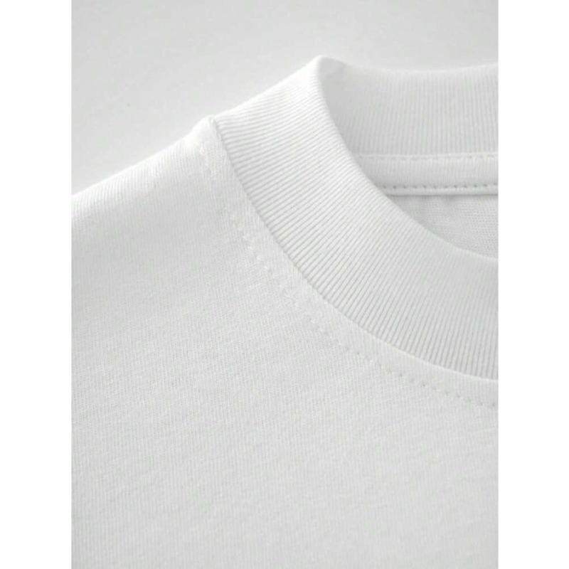 European sizes Men's Cotton Vintage Short Sleeve T-Shirt - Casual Round Neck Summer Tee with Subtle Geometric Patterns