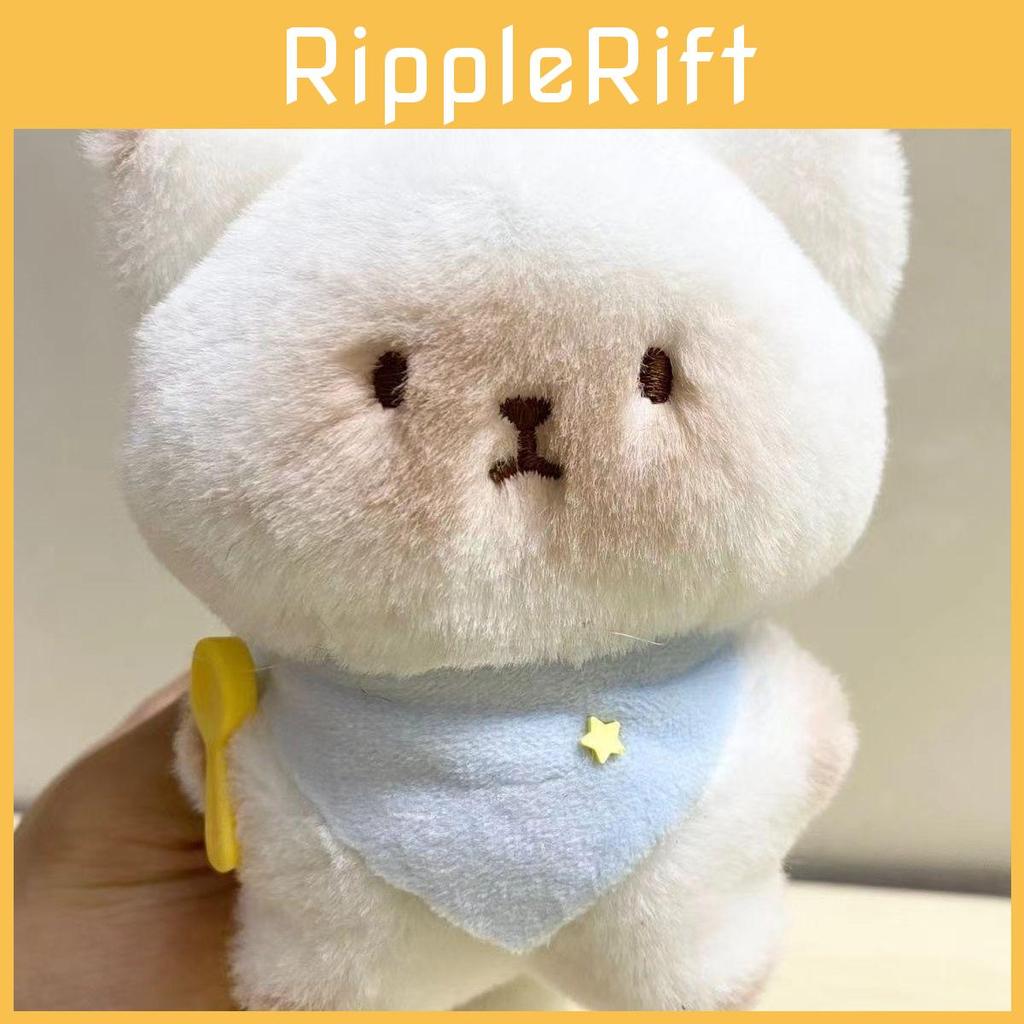 Cute Cat Adorable Plush Keychain For Girls Gift Featuring Pp Cotton And Playful Animal Design