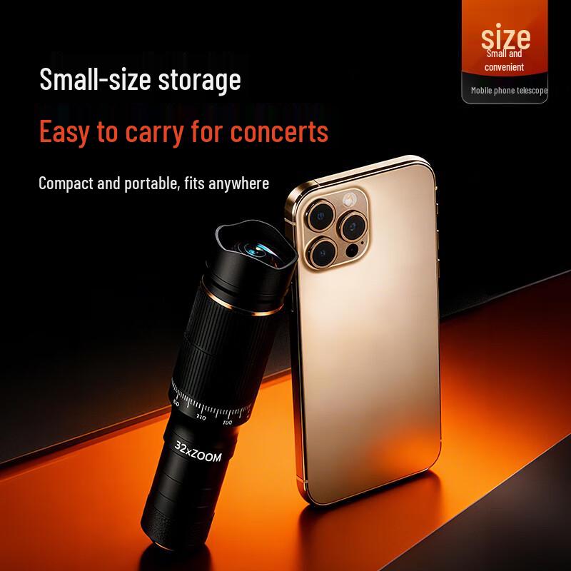 Smartphone Telephoto Monocular Telescope