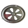 1 Pcs BBQ Grill Smoker Exhaust Kitchen Vent Air Damper Stove Stainless Steel Damper Round Home Replacement