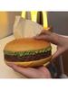1pc Hamburger tissue box, living room tissue box, household tissue box, tissue box, home bathroom decoration, bathroom storage