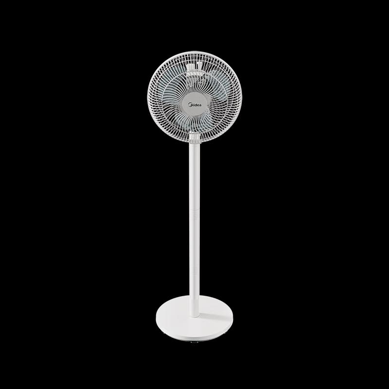 Midea 3-Speed Oscillating Pedestal Fan CN Plug (adapter Included)