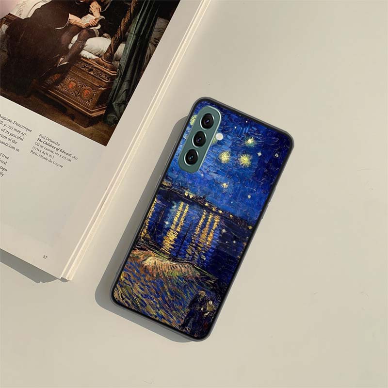 Van Gogh Oil Painting Phone Case For Samsung Galaxy A54 A34 A24 A14 A04 A04S A12 A22 A32 A52S A72 A53 A33 A23 A13 4G A73 A42 5G