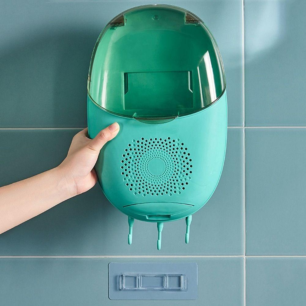 Wall Mounted Chopsticks Storage Box Draining Cutlery Drain Rack Chopsticks Cage  Home