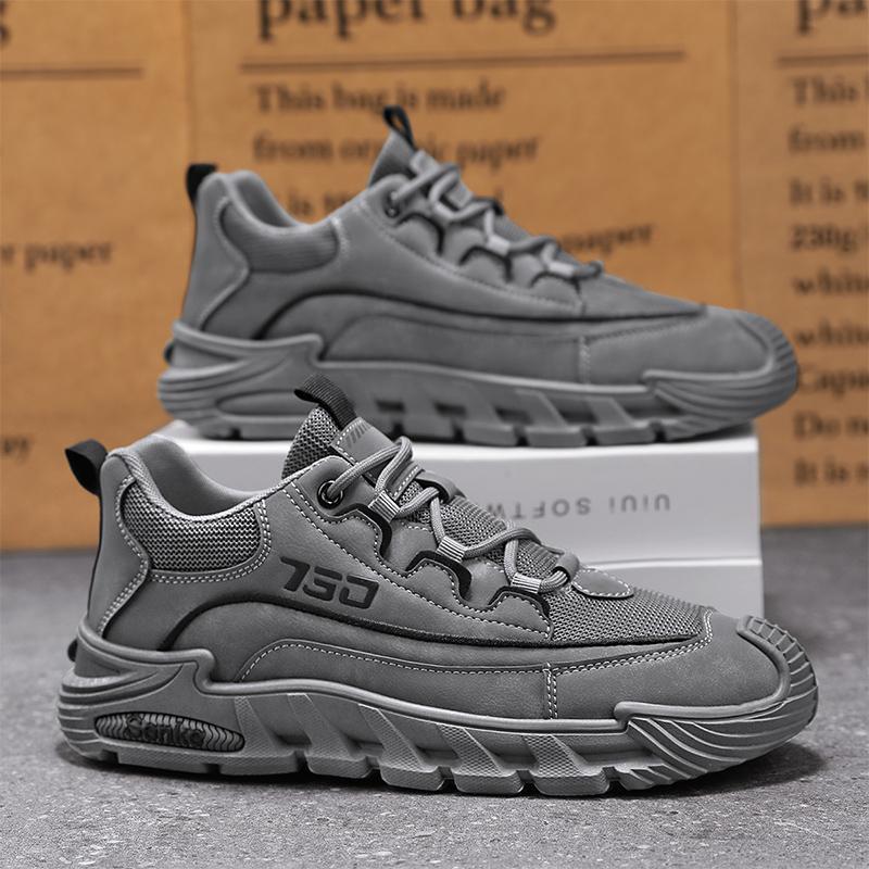 

Men s shoes 2025 spring new wear-resistant outdoor hiking shoes daily versatile men s breathable work sports leisure labor 44