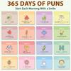 2026 Funny Pun Calendar Daily Tear-Off Desk Calendar with 365 And Notes Compact New Puns Jokes
