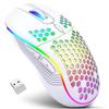RGB Wireless Gaming & Office Mouse, 7200 DPI, Wired/Wireless for Esports