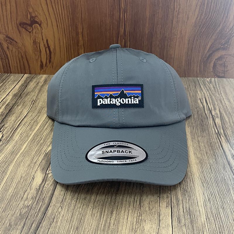 DewBloom Patagonia Water Light Baseballpet Met Zonbescherming Voor Buiten Hardlopen En Casual Kleding Gray