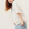 MLB Drop Shoulder Sleeve T-Shirt Unisex Cream 3ATSL4023-50CRS