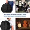 Adjustable Shoulder Drum Bag Large Capacity Drum Storage Bag Snare Drum Bag  Easy To Gift
