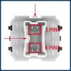 254118722R Double Electric Window Switch Lifter Button For RENAULT CLIO Mk4 TRAFIC Mk3 KANGOO Mk3 CAPTUR Mk1