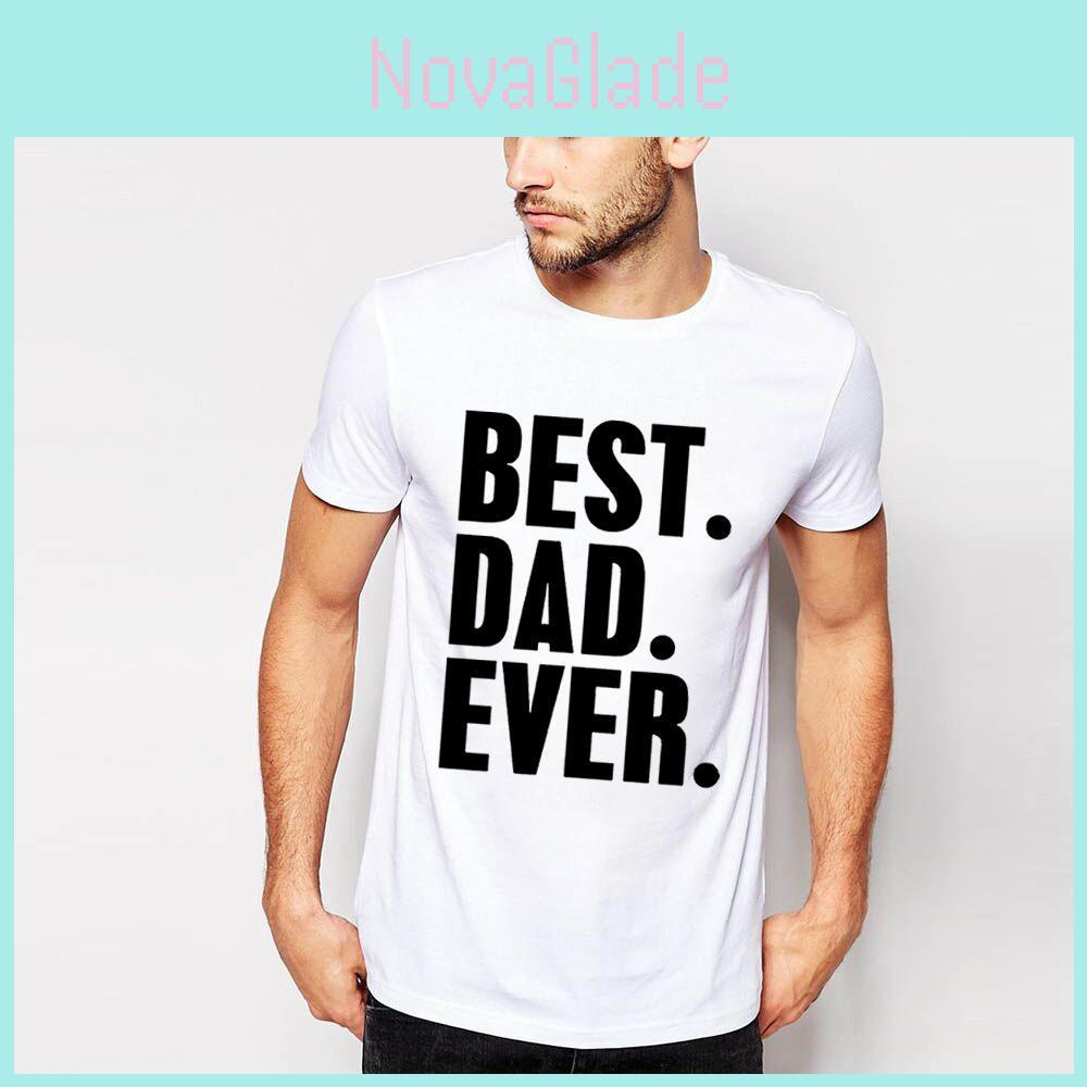 Best Dad Ever Premium Quality Men Casual T-shirt Short Sleeve Cotton Tee Tops