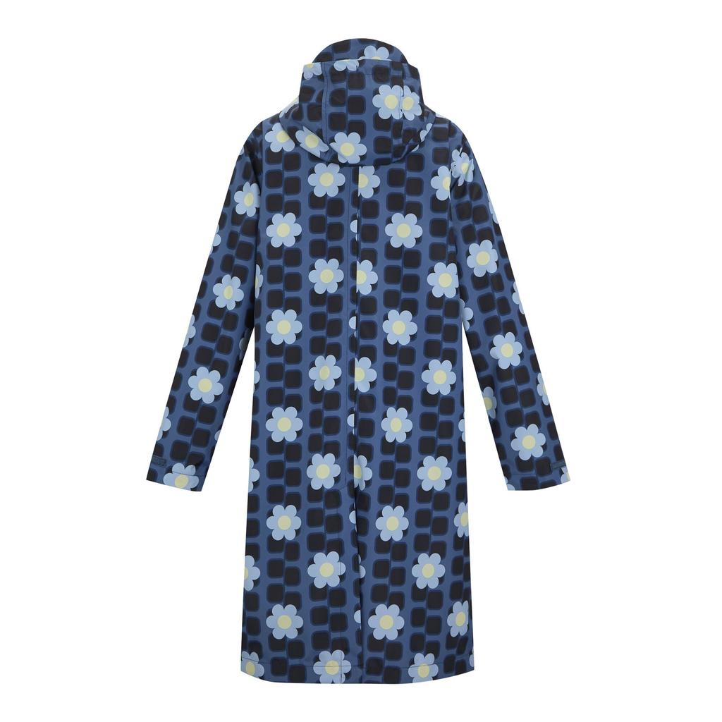 Regatta Womens/Ladies Orla Kiely Floral Long Length Waterproof Jacket