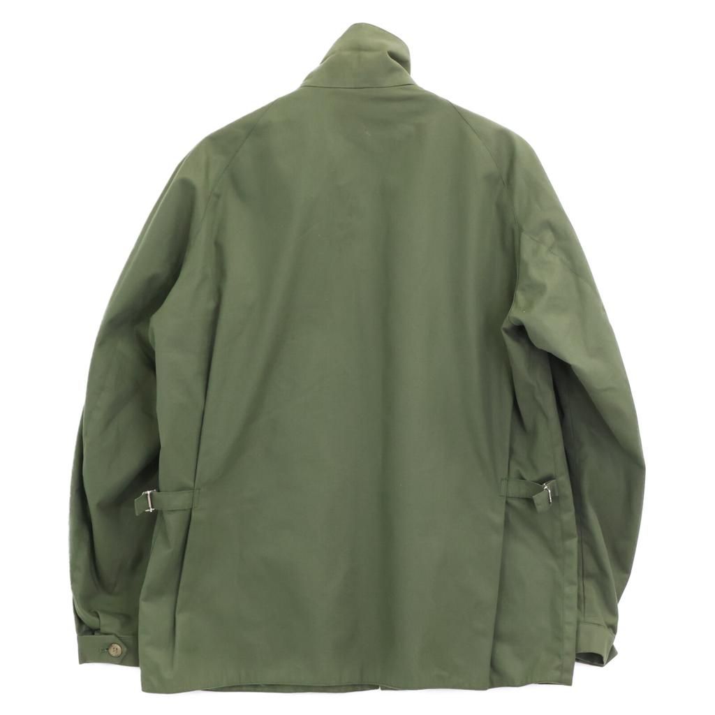 GRENFELL GOLFER Cotton Side Adjuster Cross Harrington Jacket 38 khakiUsed