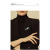 Cross-border new retro unicorn brooch fashionable super beautiful high-end pony painting oil animal pin brooch wholesale